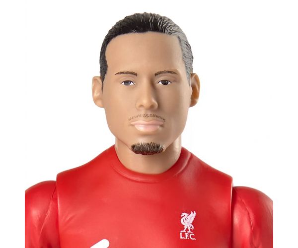 Figurină de acțiune fotbalist, 20 cm - Liverpool, Van Dijk cu tricoul numărul 4