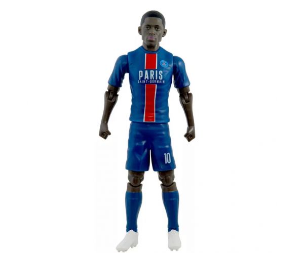 Figurină de acțiune fotbalist, 20 cm - PSG, Dembele cu tricoul numărul 10