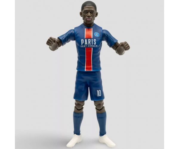 Figurină de acțiune fotbalist, 20 cm - PSG, Dembele cu tricoul numărul 10
