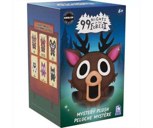 Figurina de pluș surpriză Phatmojo 99 Nights is the Forest cu cod DLC