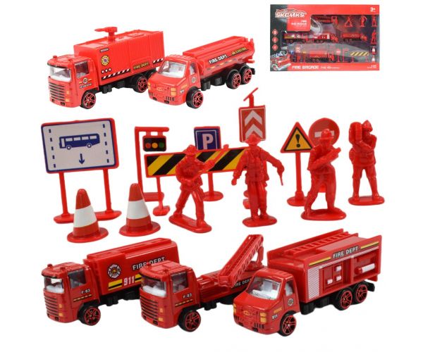 Fire Brigade: Tűzoltósági autó szett kiegészítőkkel