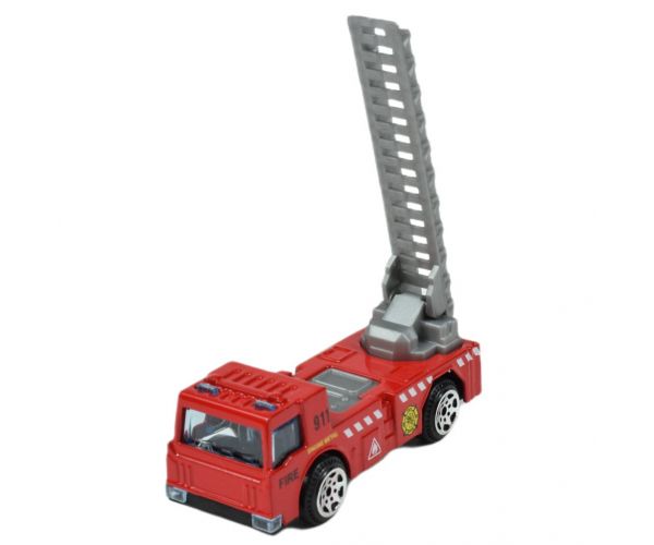 Fire Rescue: Tűzoltósági 6db-os kisautó szett 1/64-es