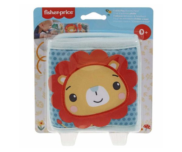 Fisher-Price: Puha kihajtogatható könyvecske - Mattel