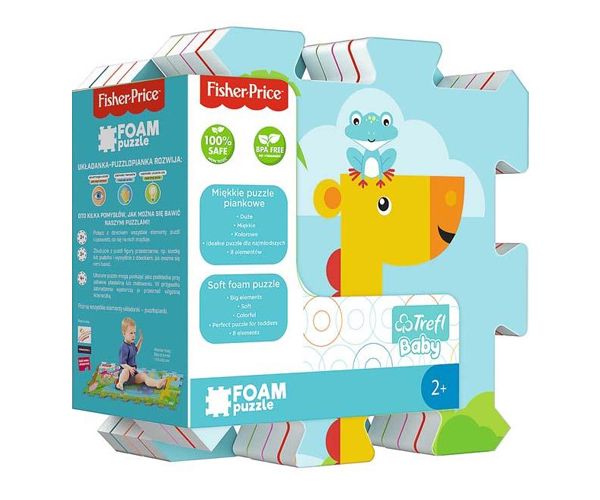 Fisher-Price Animale puzzle burete - Trefl