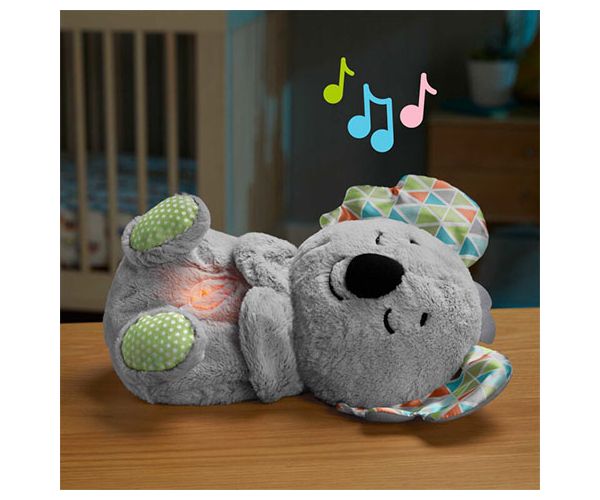 Fisher-Price: Szunyókáló koala zenélő plüss állat -  Mattel