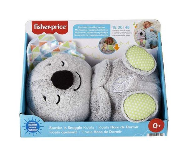 Fisher-Price: Szunyókáló koala zenélő plüss állat -  Mattel