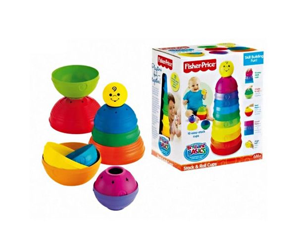 Fisher-Price: Színes csészepiramis