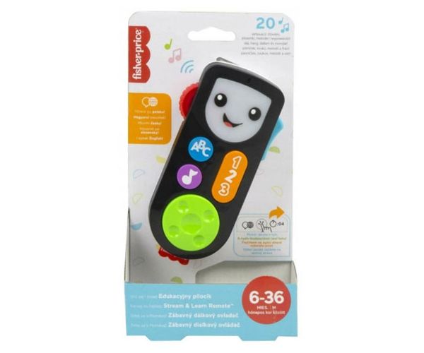 Fisher-Price: Râzi și crești Învață telecomandă - Mattel (limba engleză)