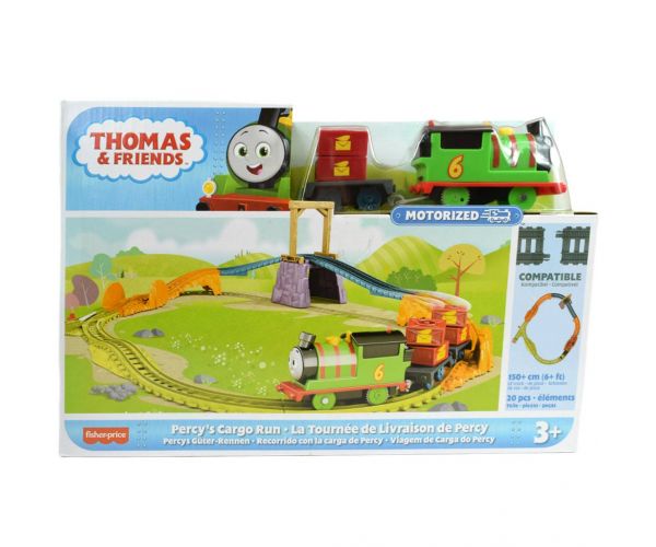 Fisher-Price: Thomas și prietenii - Percy set de pistă motorizată - Mattel