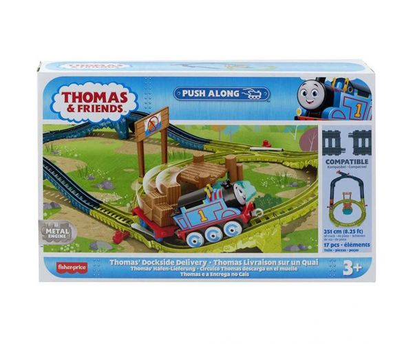 Fisher-Price: Thomas și prietenii - Thomas' Dockside Delivery set pistă - Mattel
