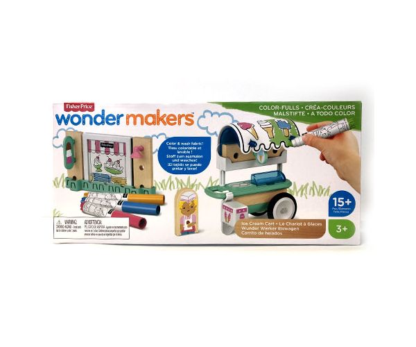 Fisher-Price: Wonder Makers ice cream truck cu marker - Mattel
