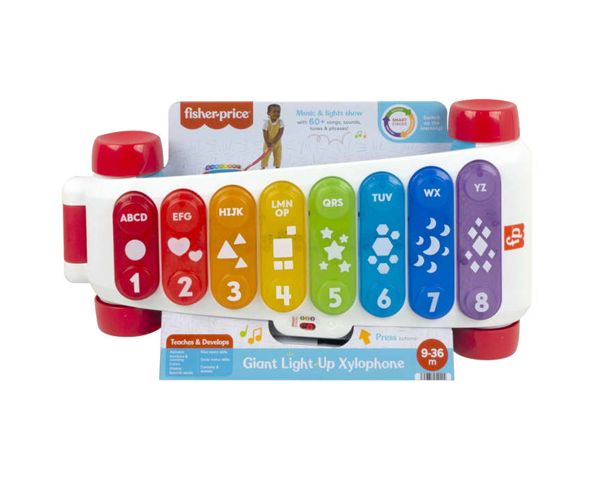 Fisher-Price: Xilofon gigant educativ - Mattel (limba engleză + alte limbi)
