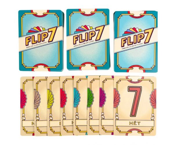 Flip 7 joc de cărți