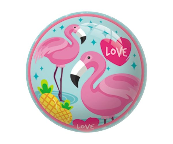 Flamingo gumilabda 14cm-es