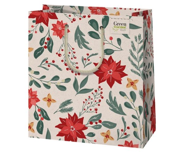 Floare model pungă cadou de calitate premium 18x23x10cm