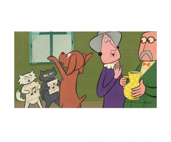 Frakk és a lusta macskák diafilm