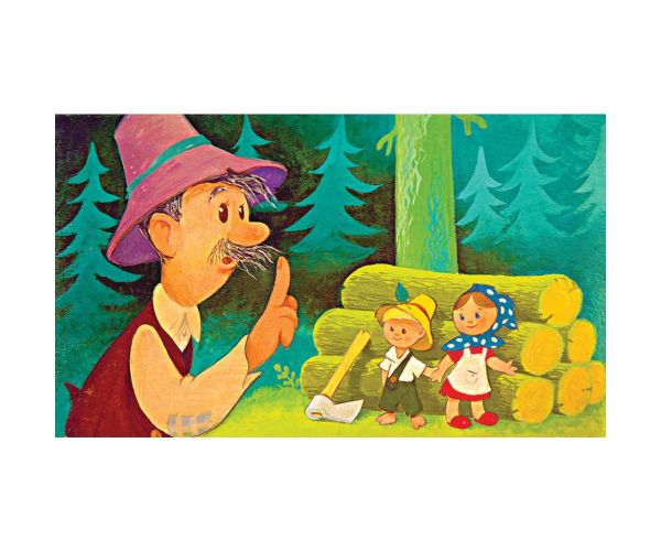 Frații Grimm: Hansel și Gretel diapozitiv