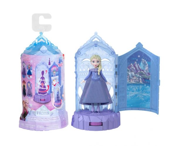 Frozen: Mini surpriză cameră turn rotativă - Mattel