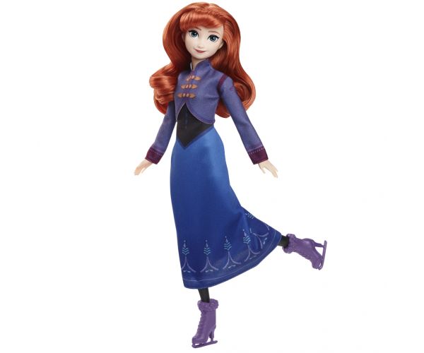 Frozen: Păpușa Anna patinatoare - Mattel
