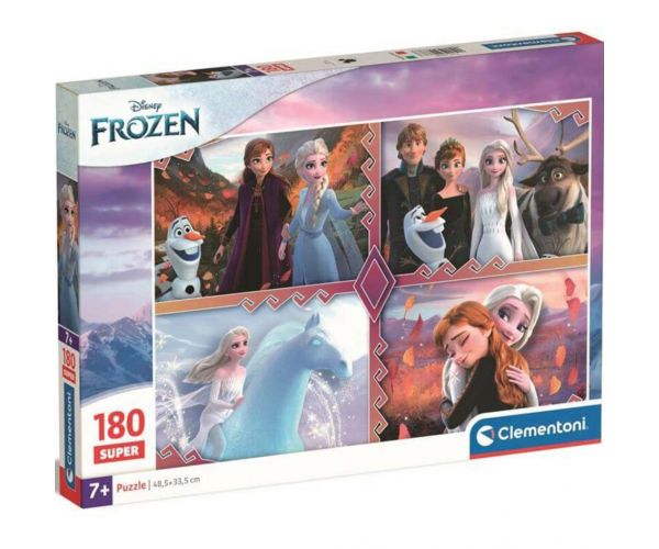 Frozen puzzle super de 180 de piese - Clementoni