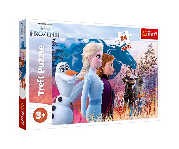 Jégvarázs 2: Varázslatos utazás 24db-os Maxi puzzle - Trefl
