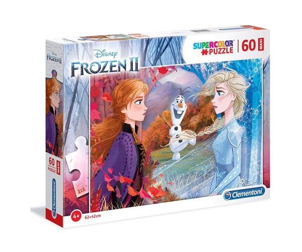 Jégvarázs II. Elza és Anna 60 db-os maxi puzzle - Clementoni