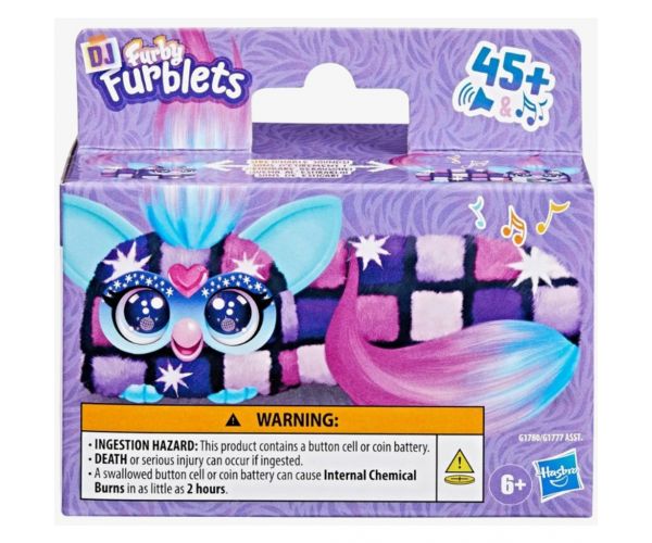 Furby: DJ Furblets Dis-Co-Daz jucărie interactivă de pluș - Hasbro