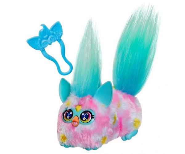 Furby: DJ Furblets Flower-Ella, figură de pluș interactivă - Hasbro