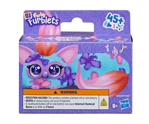 Furby: DJ Furblets Flut-Ter-Luv figură de pluș interactivă - Hasbro