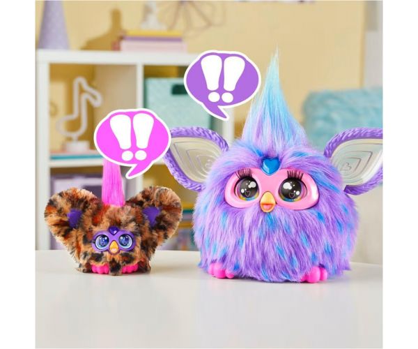 Furby: Jucărie de pluș interactivă Furblets Chee-Chee - Hasbro