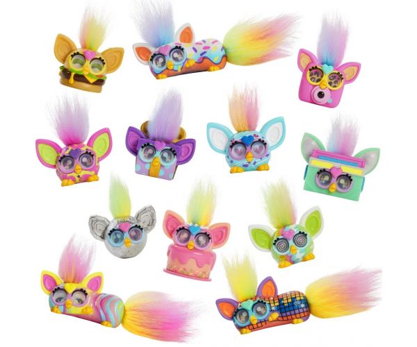 Furby: Set mini de 12 figurine, seria 1 - Hasbro