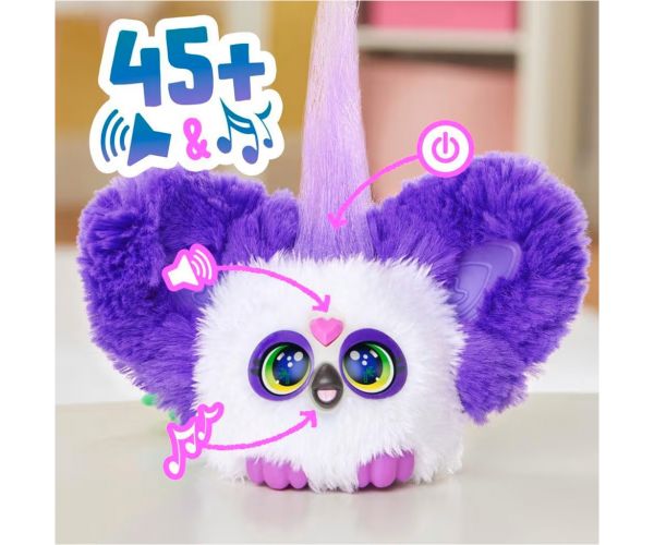 Furby: pluș interactiv Furblets Bam-Boo - Hasbro