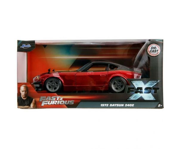 Furios și iute: Datsun 1972 (F10) model auto din metal 1/24 - Jada Toys
