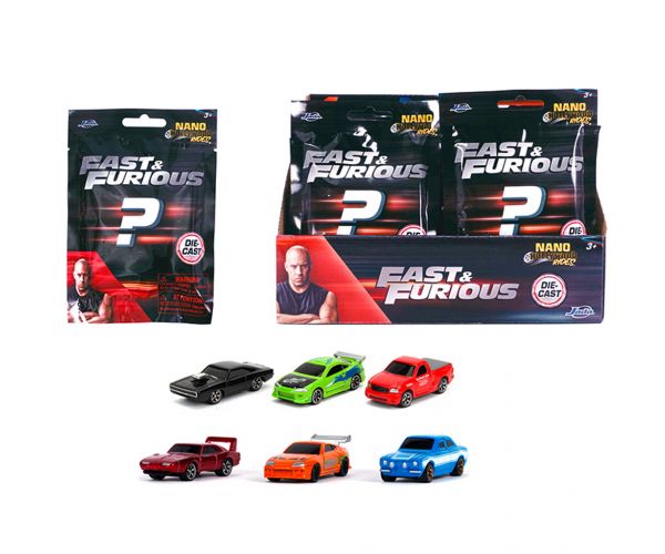 Furios și iute: Nano mașini surpriză 1buc - Simba Toys