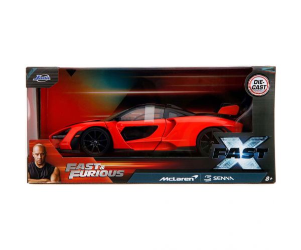 Furios și iute: model auto metalic McLaren Senna 1/24 - Jada Toys