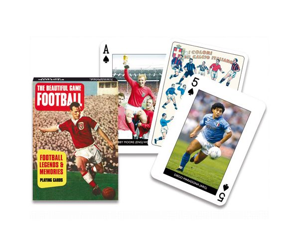 Futball legendák römi kártya 55 lapos - Piatnik
