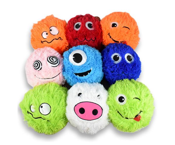 Fuzzy Monsters minge pluș mai multe variante 23cm