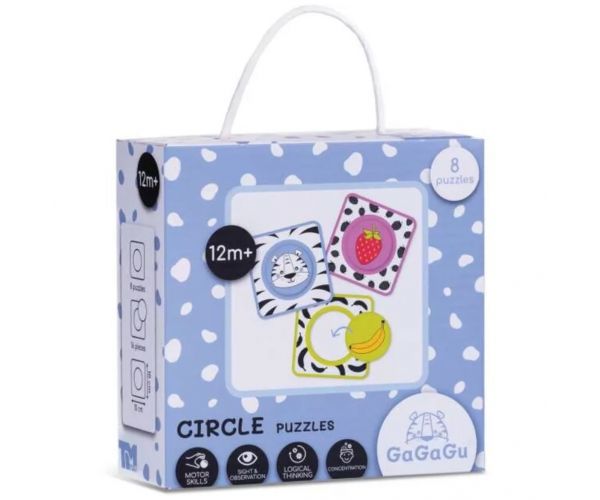GaGaGu: Puzzle pentru bebeluși - cercuri
