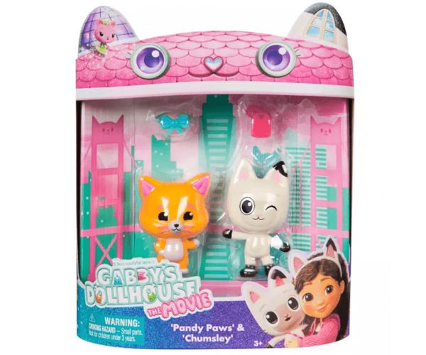 Gabi casa de păpuși cinema - pachet de figurine Panda Paws și Chumsley 2 - Spin Master
