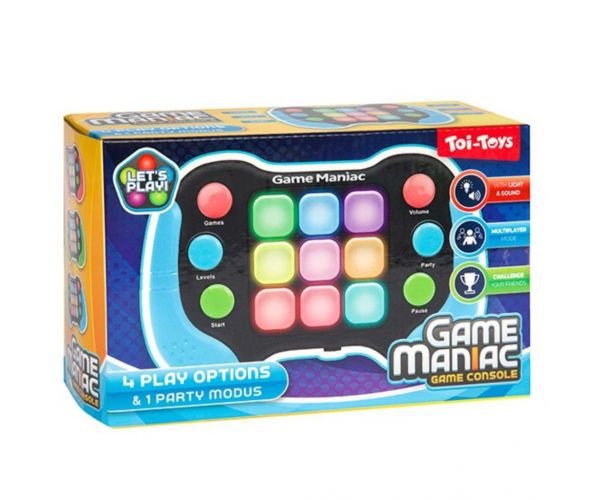 Game Maniac: consolă de jocuri electronice 4 în 1