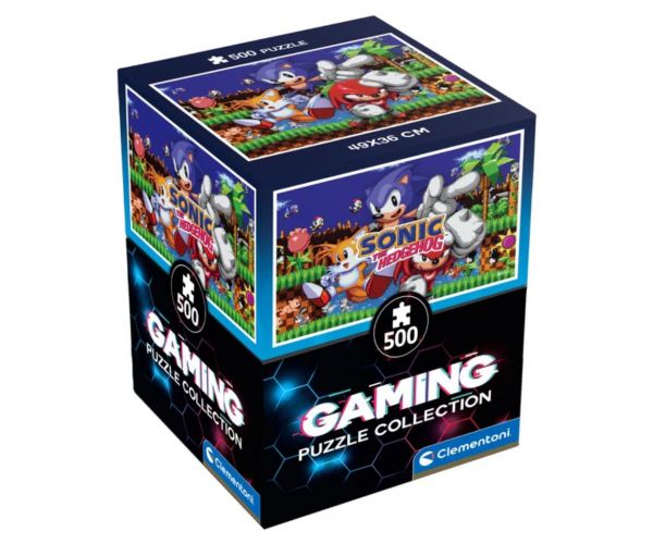 Gaming Puzzle Collection Sonic - puzzle de 500 de piese - Clementoni
