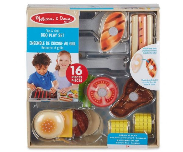 Gătit și coacere: Set de joacă Grill și BBQ - Melissa & Doug