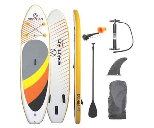 Sárga-narancs-szürke SP-300 SUP Stand Up Paddle készlet 300cm-es - Spartan