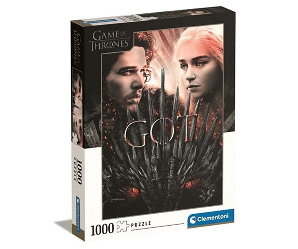 Trónok harca: Vastrón 1000db-os puzzle - Clementoni