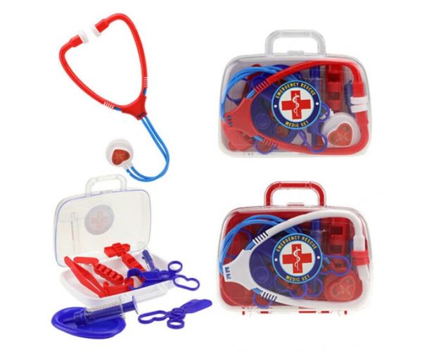 Geantă medicală de jucărie, mai multe variante, 1 buc.