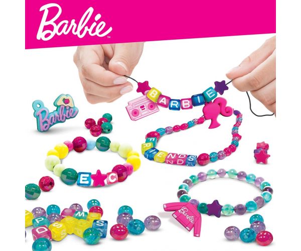 Geantă pentru creat bijuterii fashion Barbie cu mărgele – Lisciani