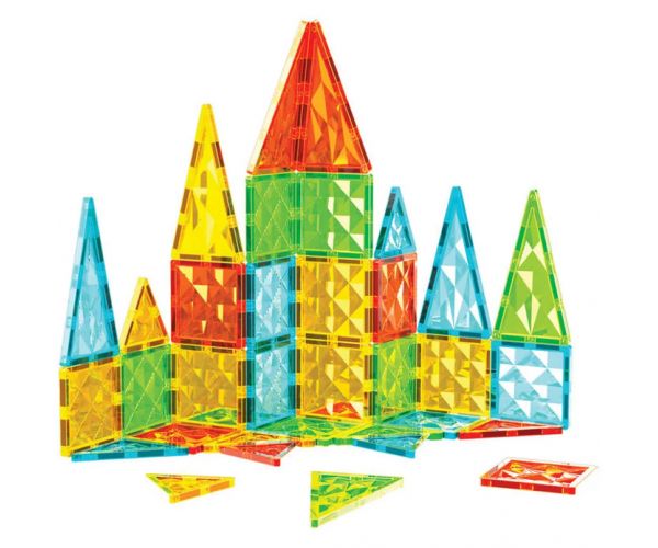 Geomag Magnetic Tiles Gems jucărie de construcție magnetică, set de 44 piese