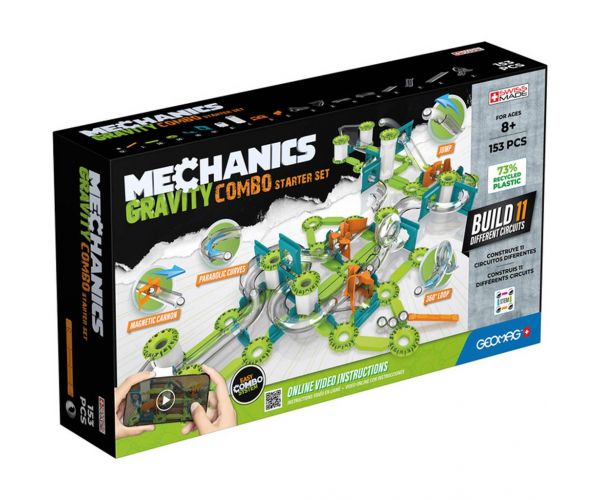 Geomag: Mechanics Gravity Recycled Set de început 153 bucăți