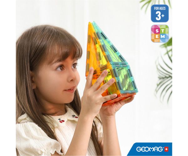 Geomag: Magnetic Tiles Gems mágneses építőkocka 16db-os szett