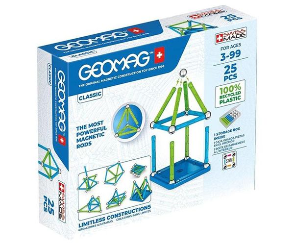 Geomag Green Line Classic jucărie magnetică 25 bucăți